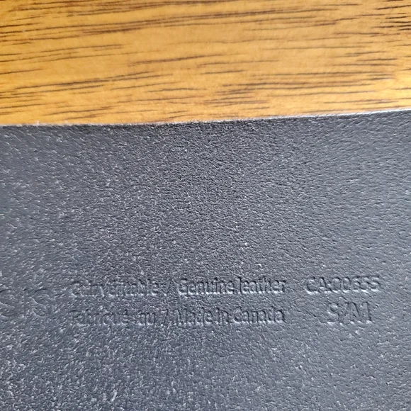 Belt solid leather - Picture 7 of 9